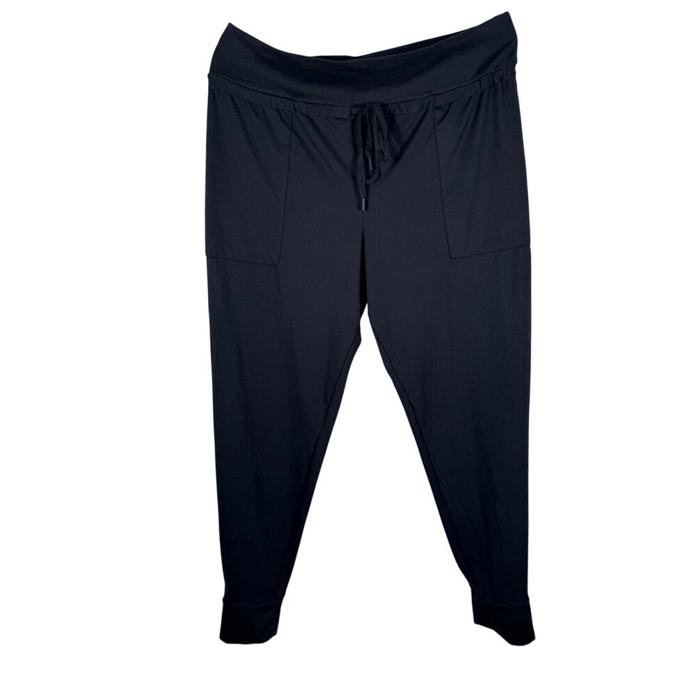 Felina Women's XL High-Stretch Active Leggings - Black